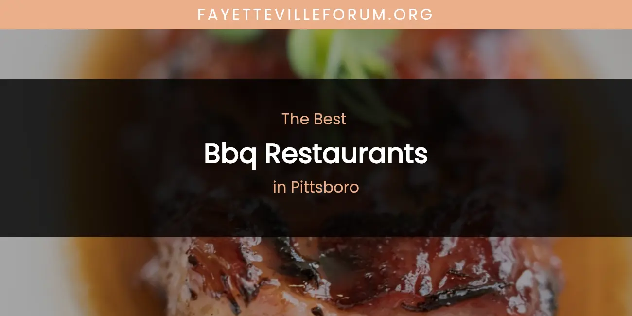 Pittsboro's Best BBQ Restaurants featured