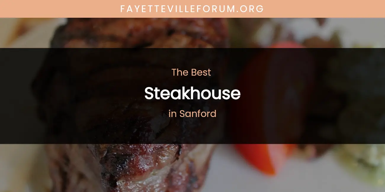 Sanford's Best Steakhouse featured